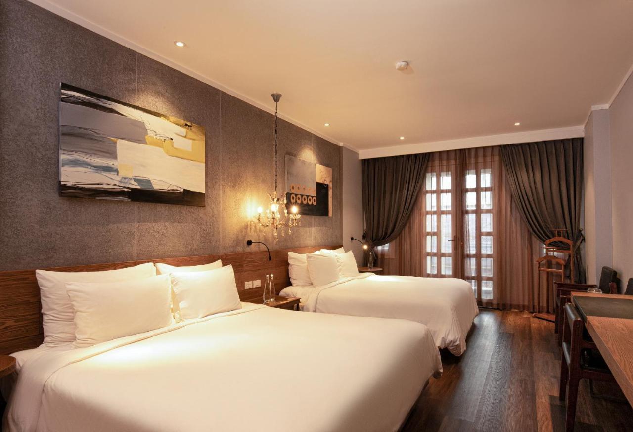 Bespoke Trendy Hotel Hanoi Bagian luar foto