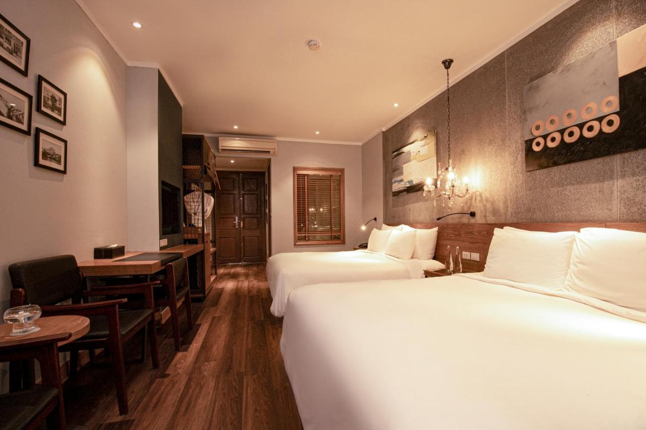 Bespoke Trendy Hotel Hanoi Bagian luar foto