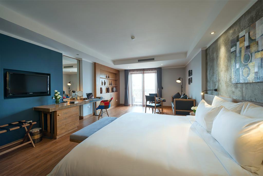 Bespoke Trendy Hotel Hanoi Bagian luar foto