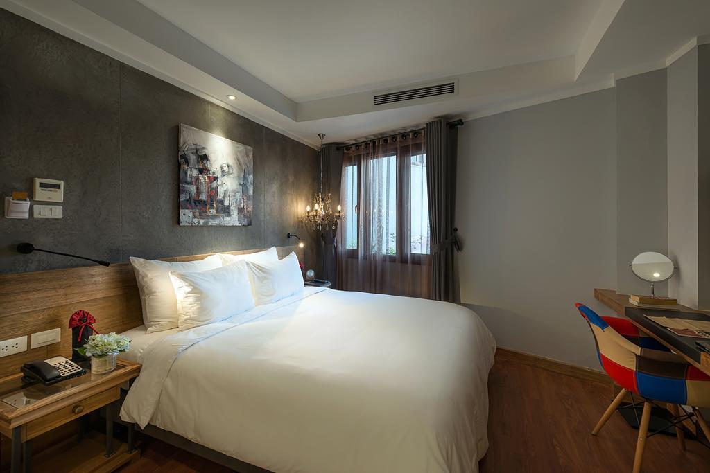 Bespoke Trendy Hotel Hanoi Bagian luar foto