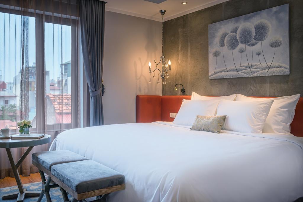 Bespoke Trendy Hotel Hanoi Bagian luar foto