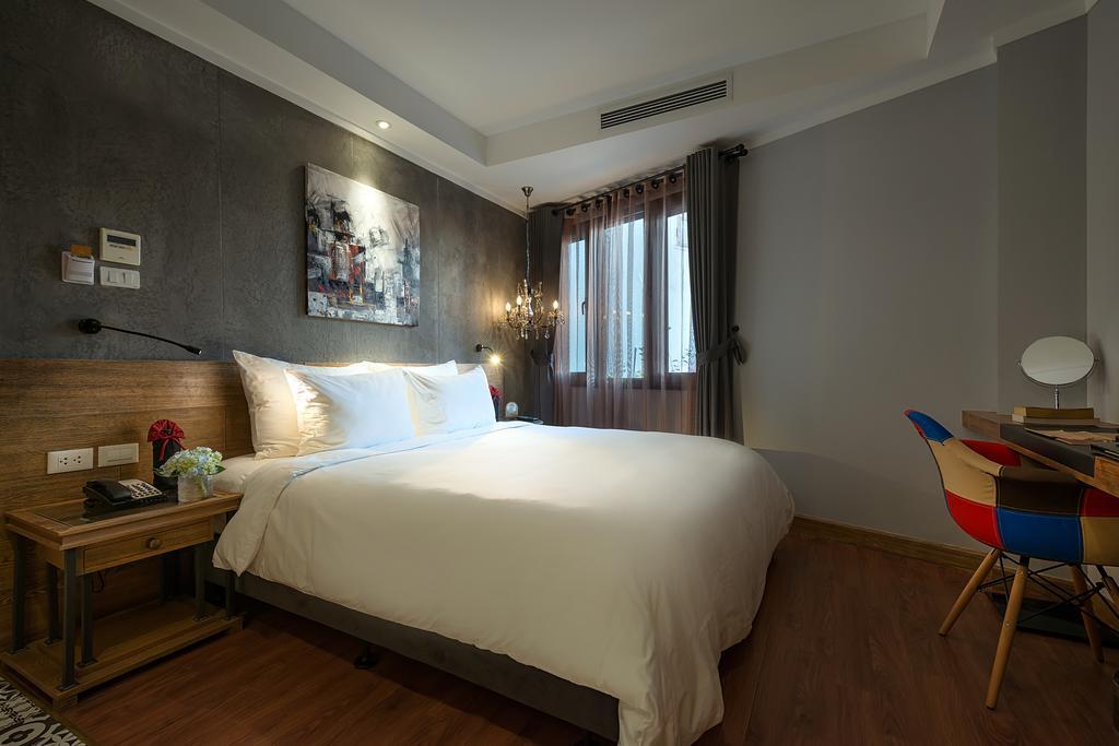 Bespoke Trendy Hotel Hanoi Bagian luar foto